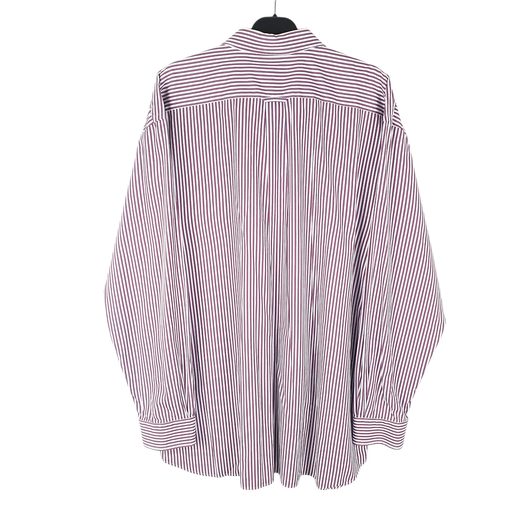 Mens White Gant Madison Poplin Long Sleeve Shirt