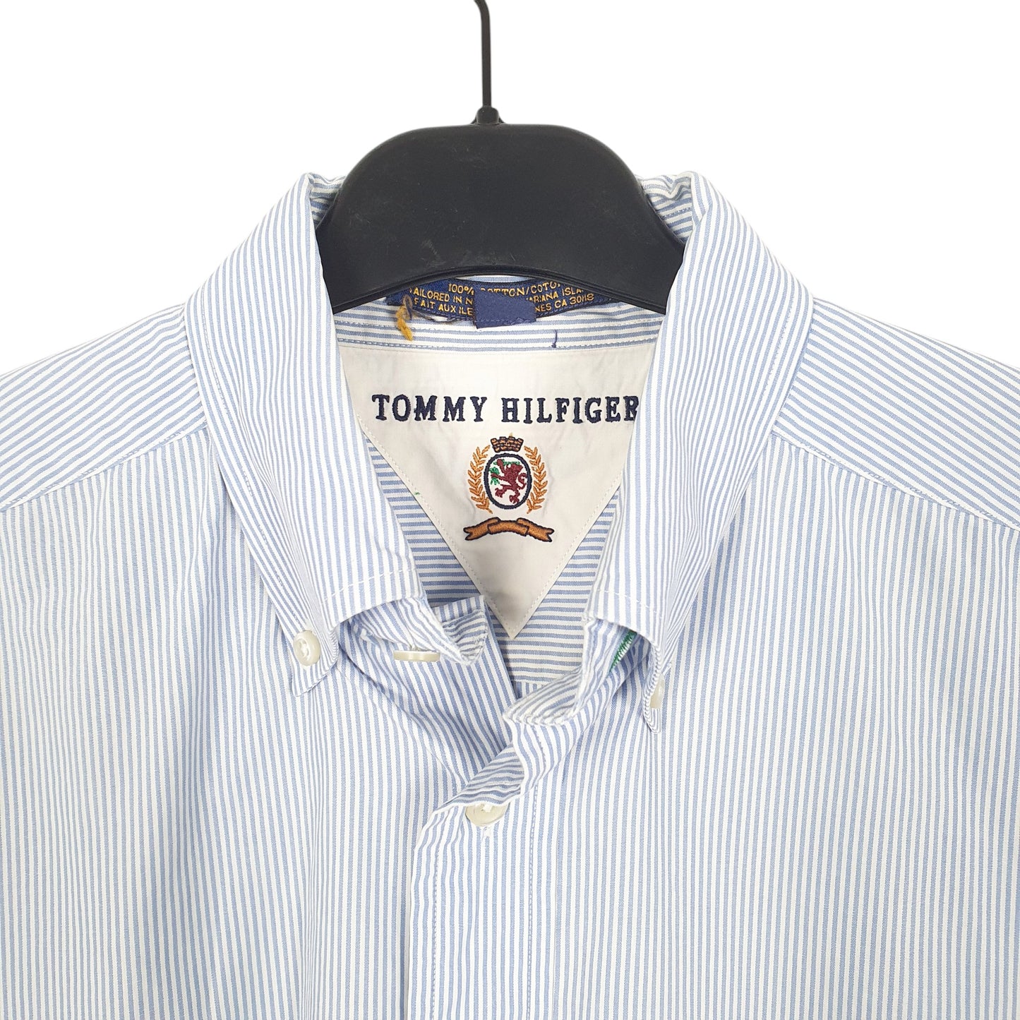 Mens White Tommy Hilfiger  Long Sleeve Shirt