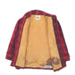 Mens Red Woolrich Vintage 1960s 70s Mackinaw Hunting Plaid  Coat