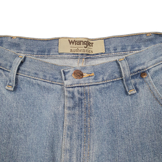 Mens Blue Wrangler Authentics Casual JeansW38 L30