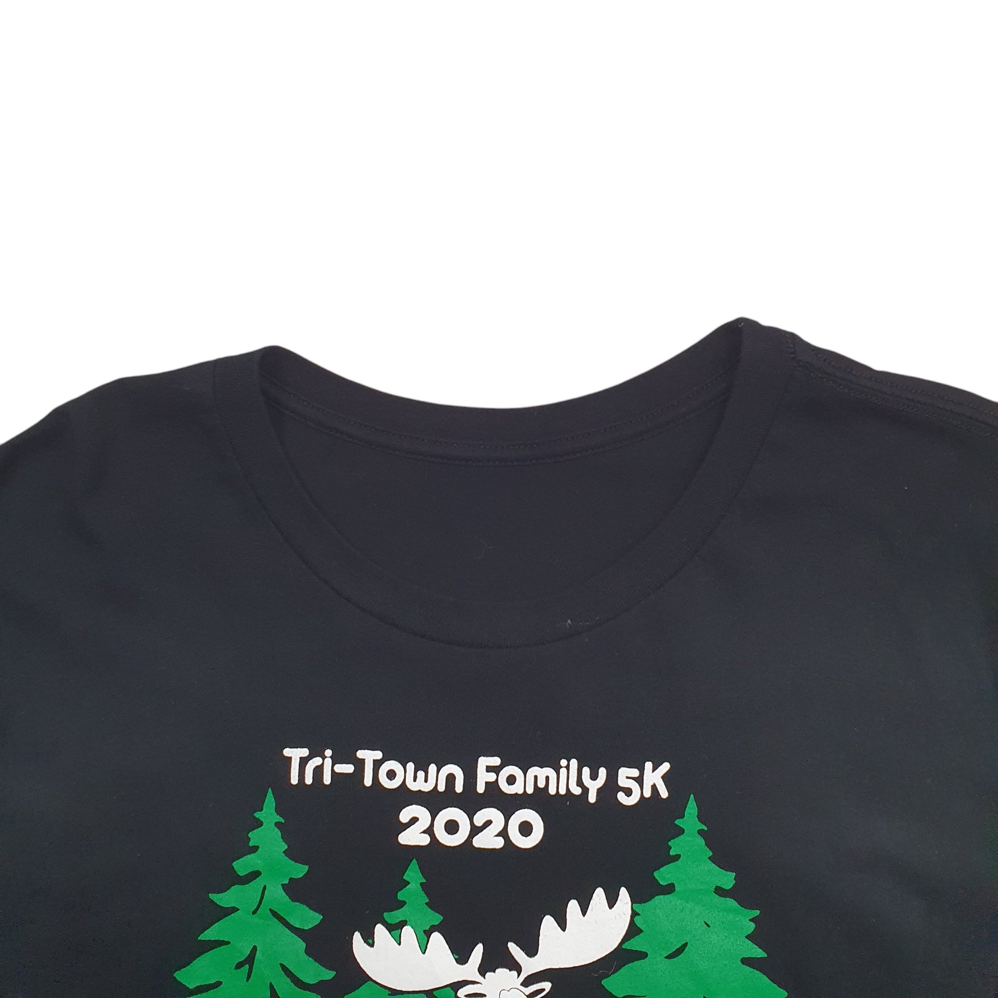 Mens Black Non branded 5K 2020 Running Long Sleeve T Shirt