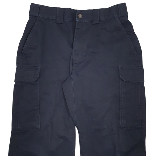 Mens Navy 5.11 Tactical Workwear Cargo Trousers