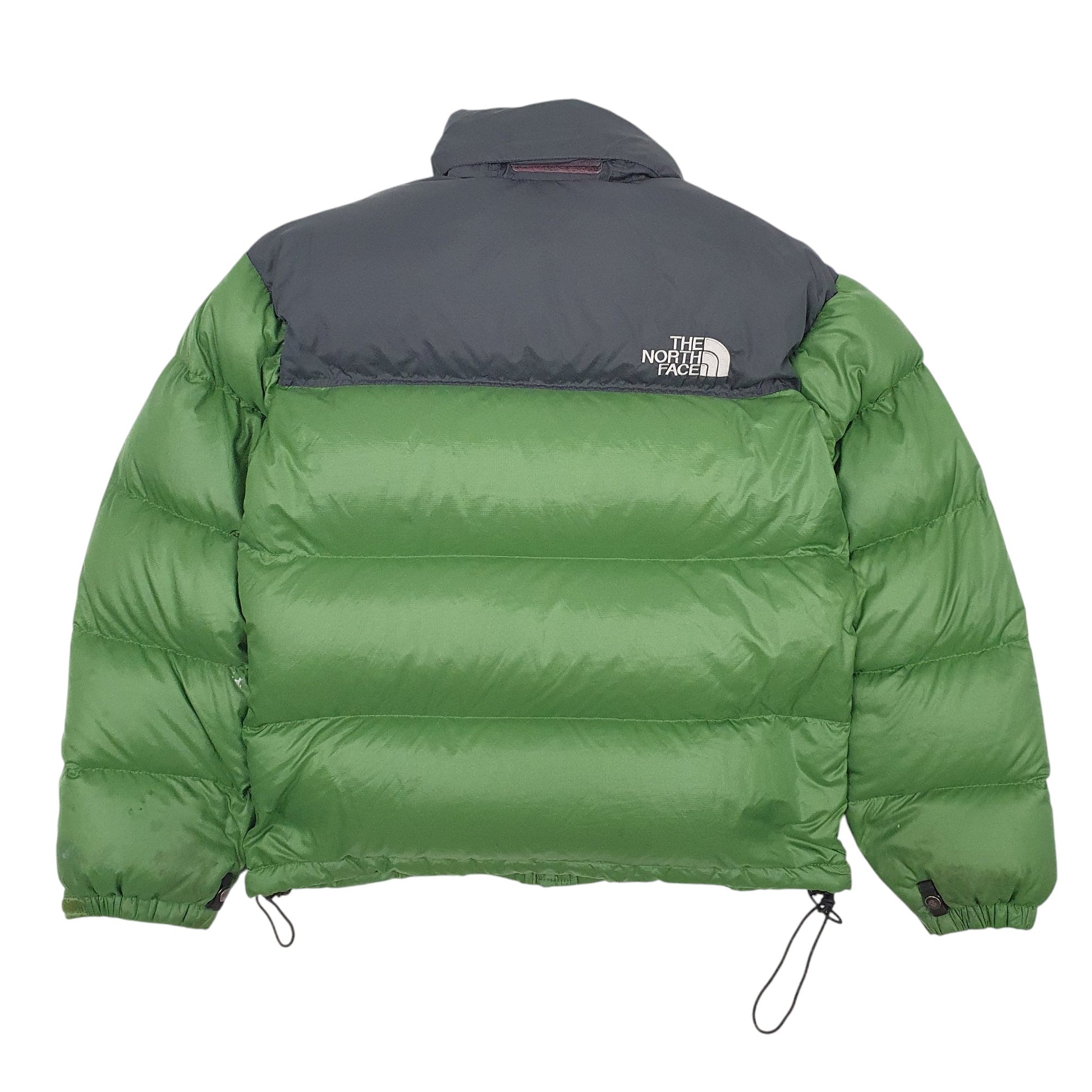 Mens Green The North Face Nuptse 700  Coat