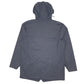 Mens Navy RAINS Fishtail Parka Hooded  Coat