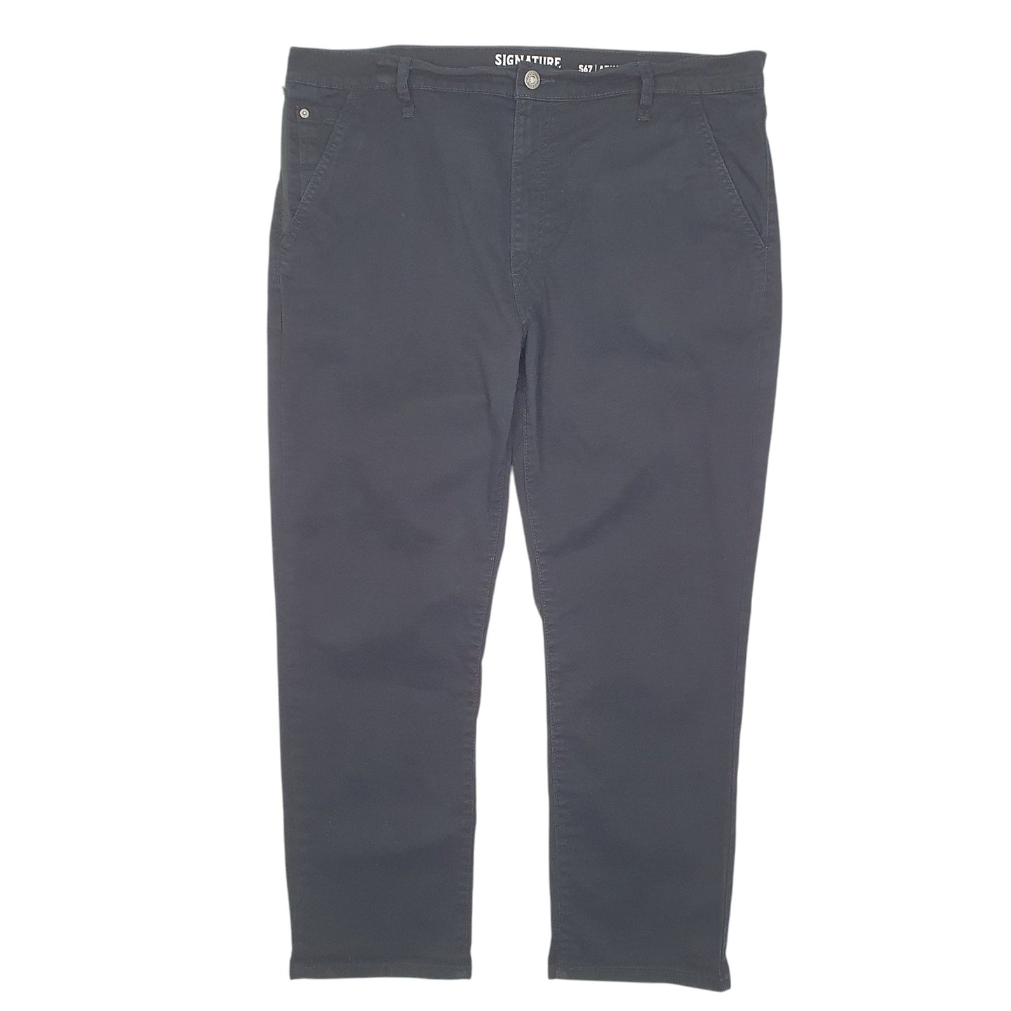 Mens Black Levis Signature S67 Athletic Stretch Chino Trousers