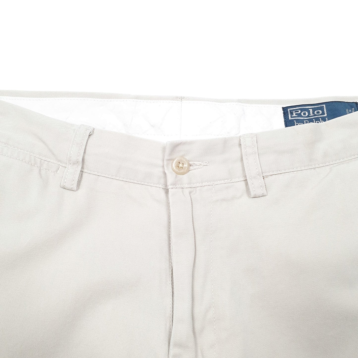 Mens Beige Polo Ralph Lauren Classic Chino Trousers