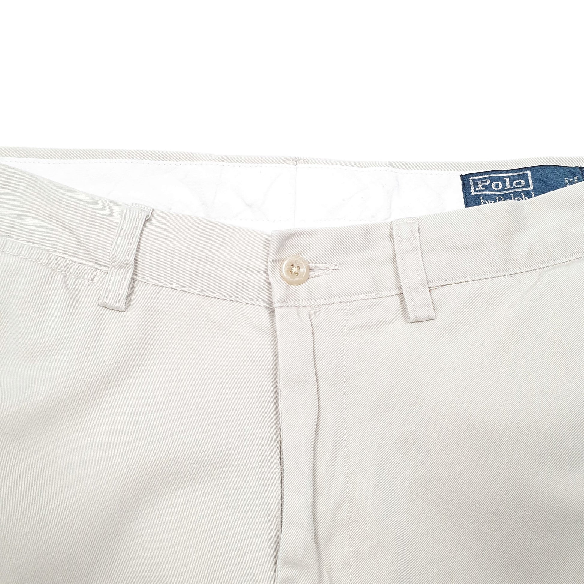 Mens Beige Polo Ralph Lauren Classic Chino Trousers