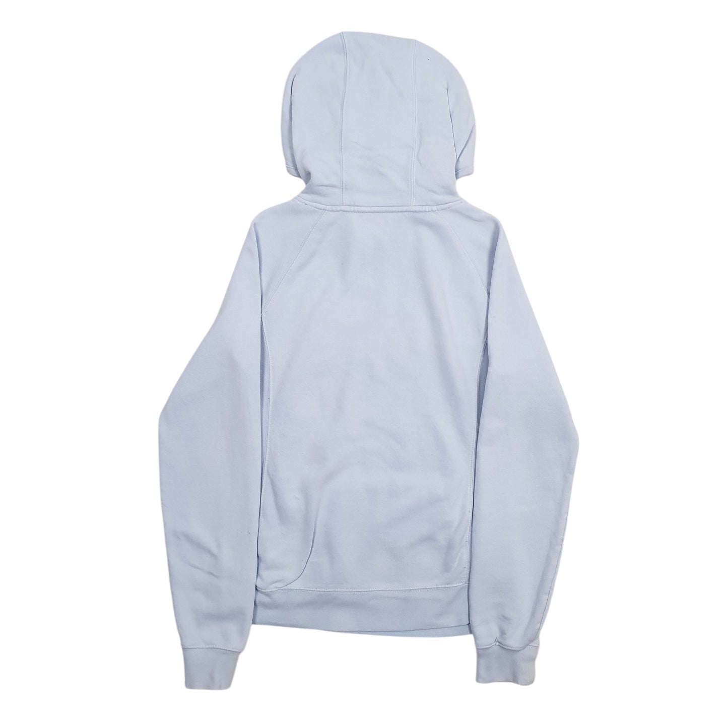 Womens Blue The North Face Spellout Hoodie Jumper