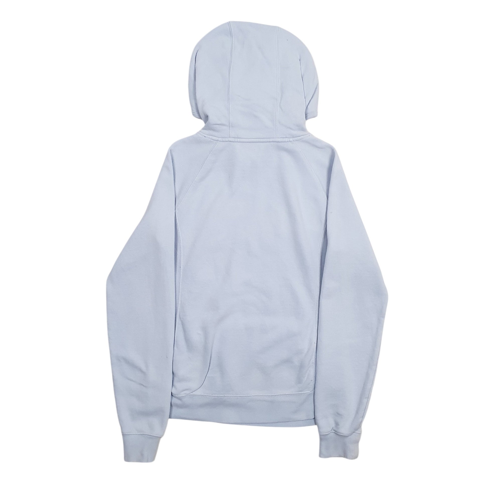 Womens Blue The North Face Spellout Hoodie Jumper