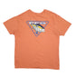 Mens Orange Columbia Sportswear PFG Fishing Short Sleeve T Shirt