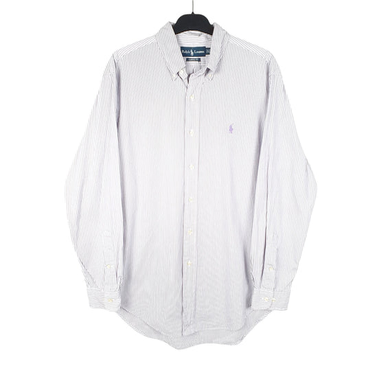 Mens White Ralph Lauren  Long Sleeve Shirt