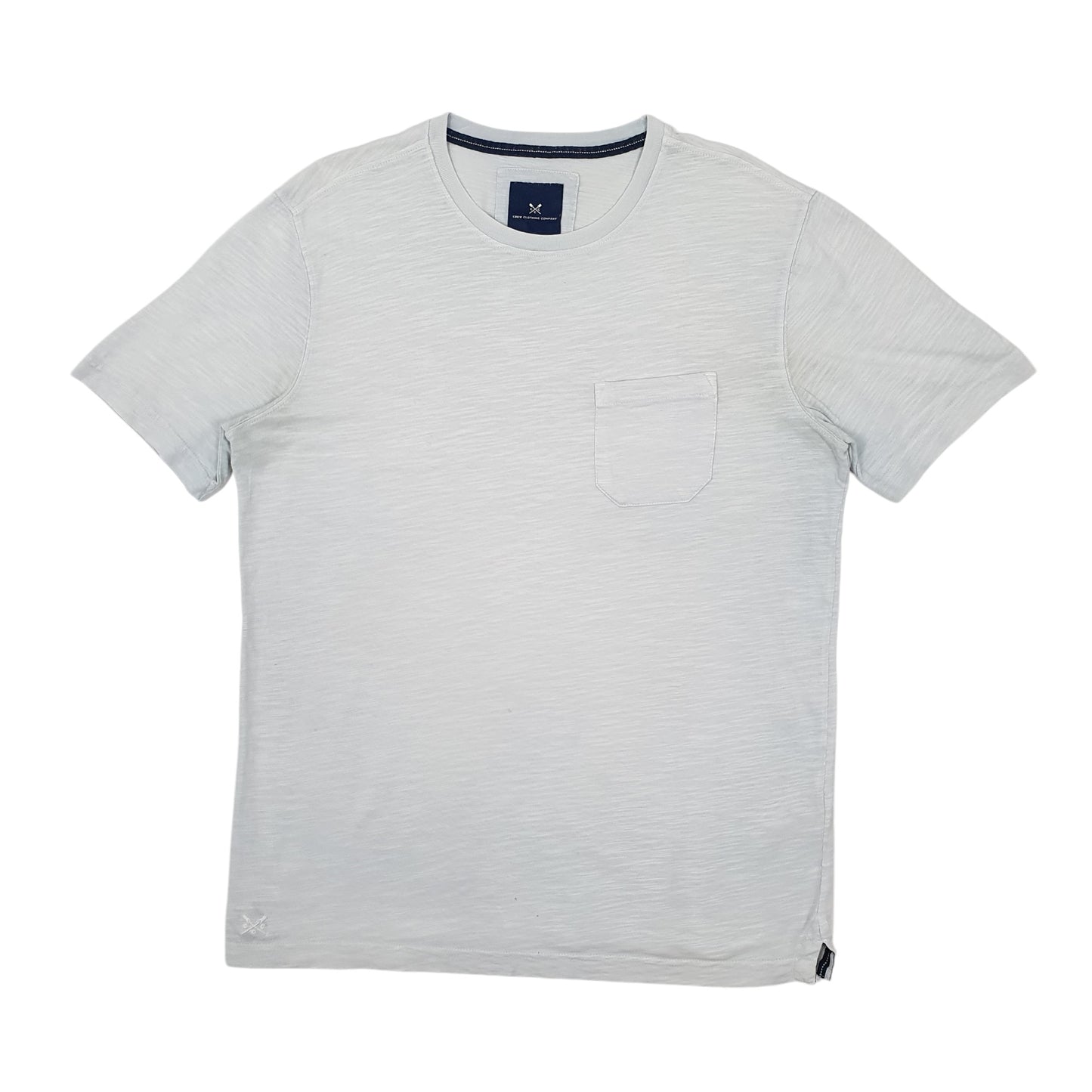 Mens Blue Crew Clothing Co  Short Sleeve T Shirt