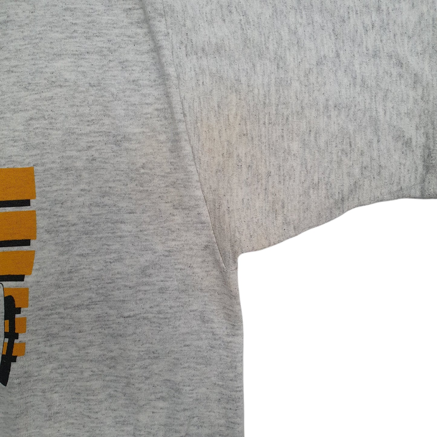 Mens Grey Russell Athletic Single Stitch Vintage 90s Track & Field Short Sleeve T Shirt