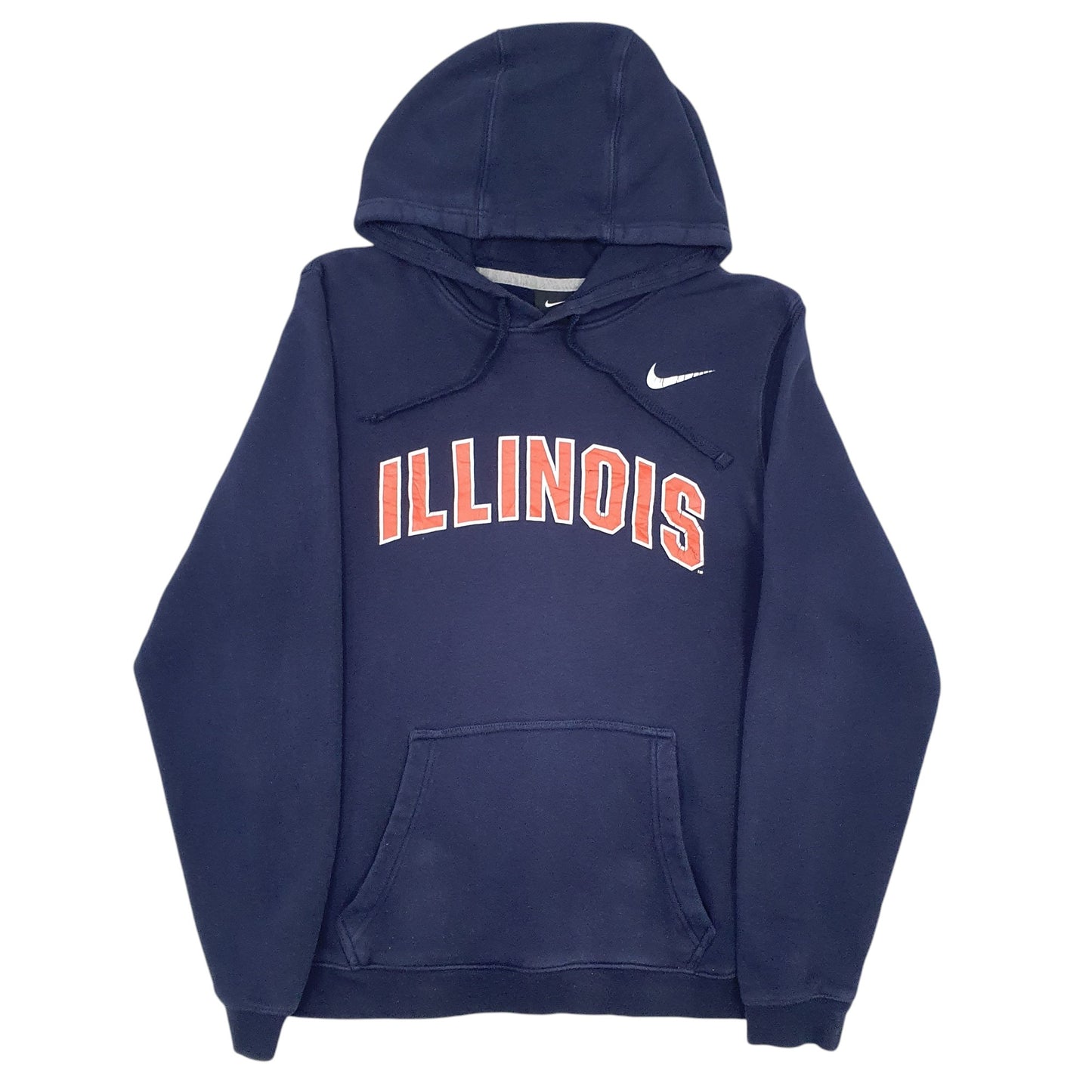 Mens Navy Nike Illinois Hoodie Jumper