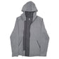 Mens Grey Champion Hoodie C9 Full Zip Jumper