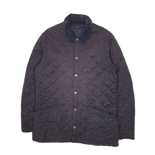Mens Navy Barbour Coat