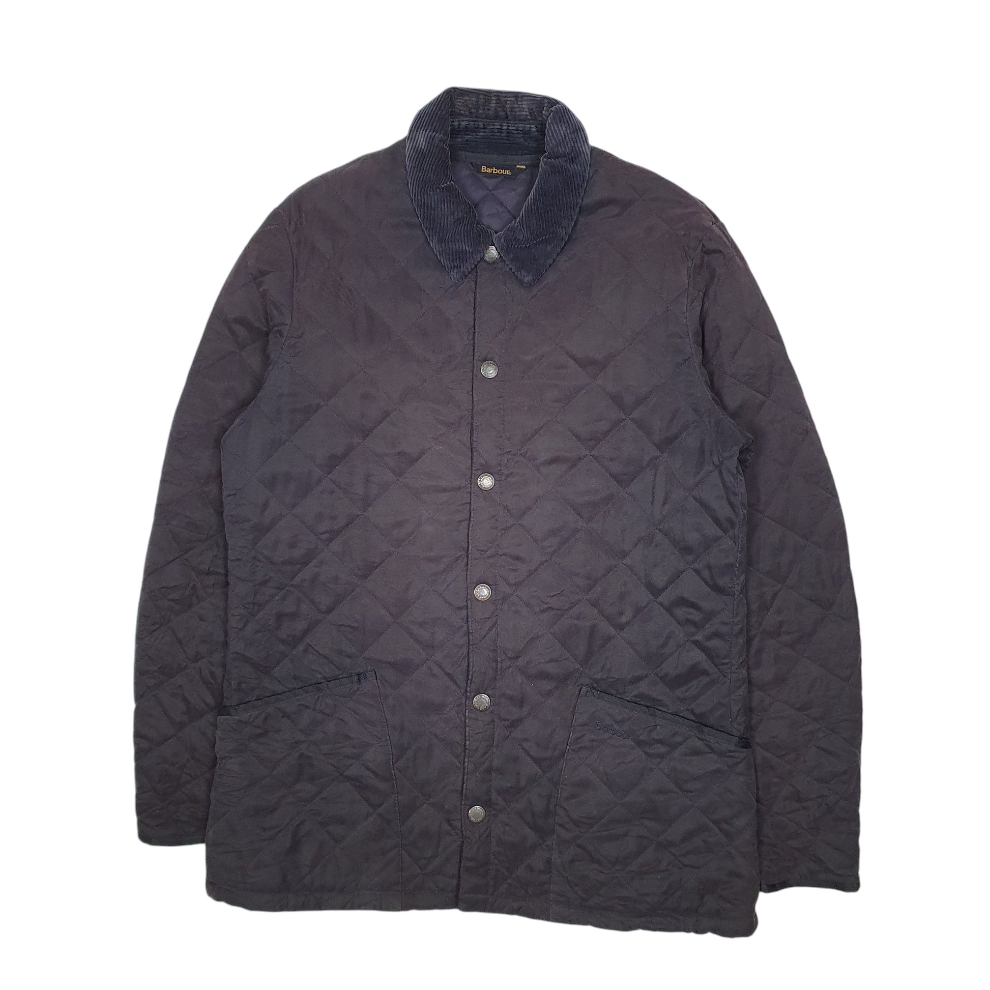 Mens Navy Barbour   Coat