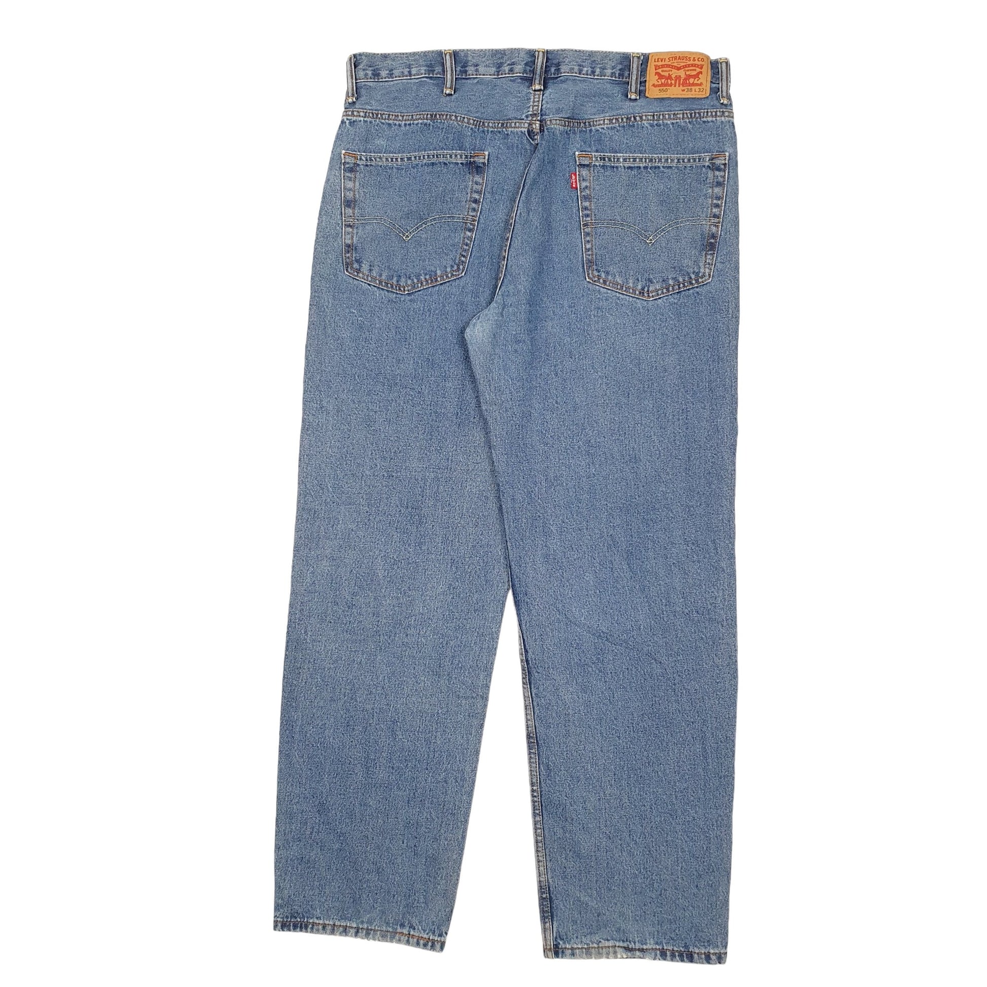 Mens Blue Levis  550 JeansW38 L32