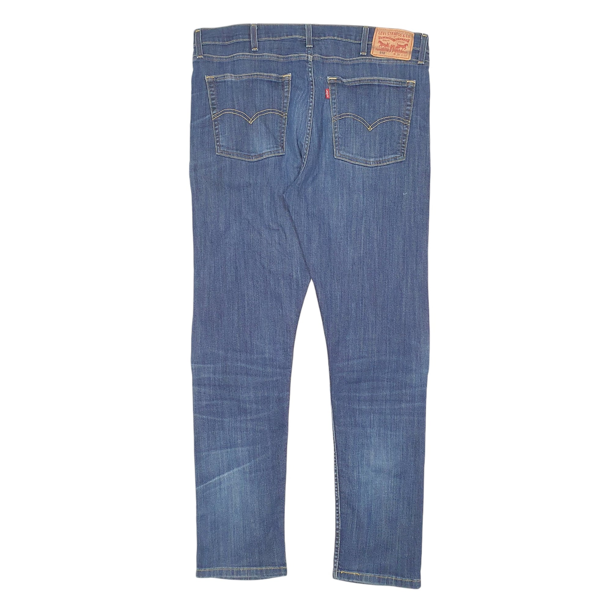 Mens Blue Levis Stretch 510 JeansW38 L32