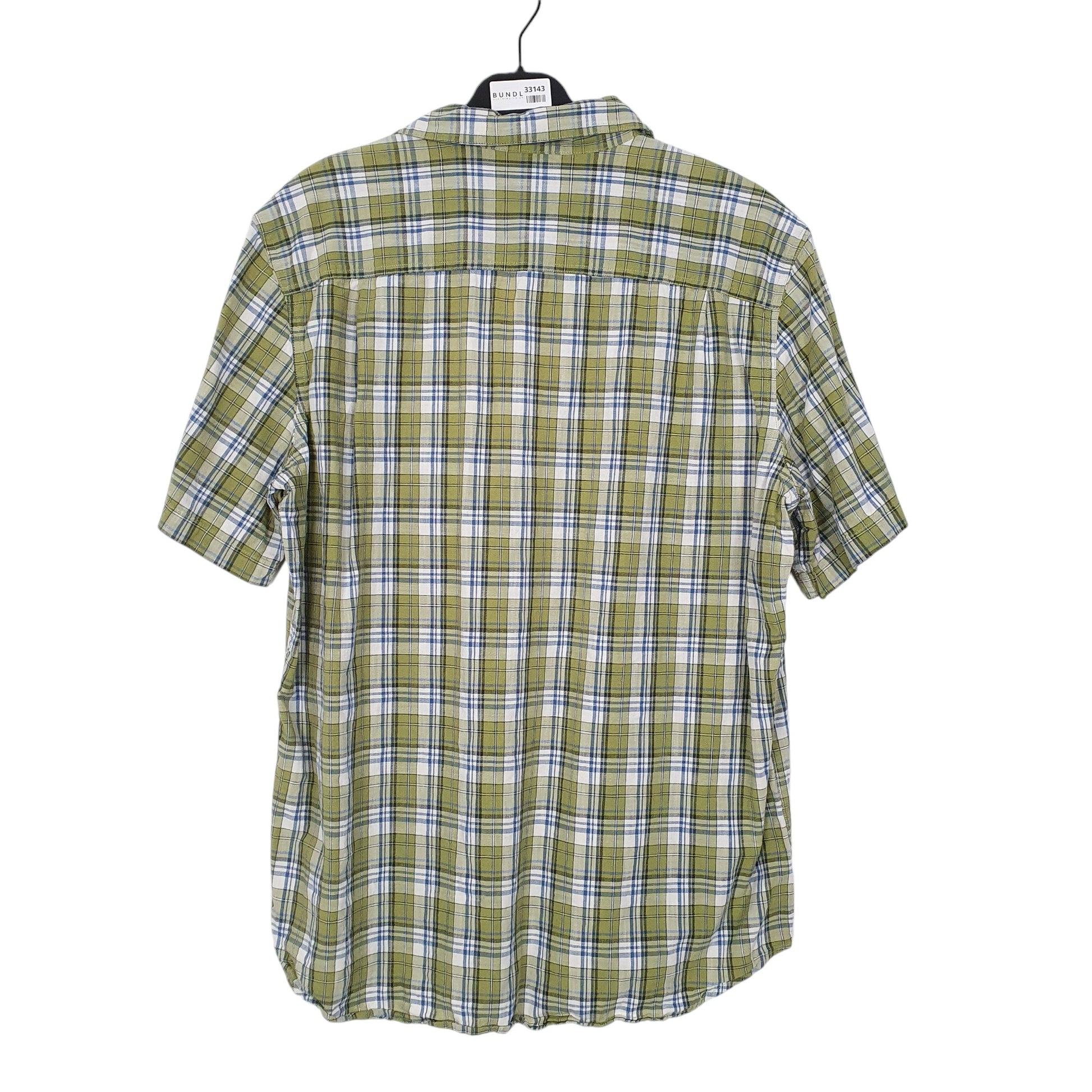 Mens Green L.L.Bean  Short Sleeve Shirt
