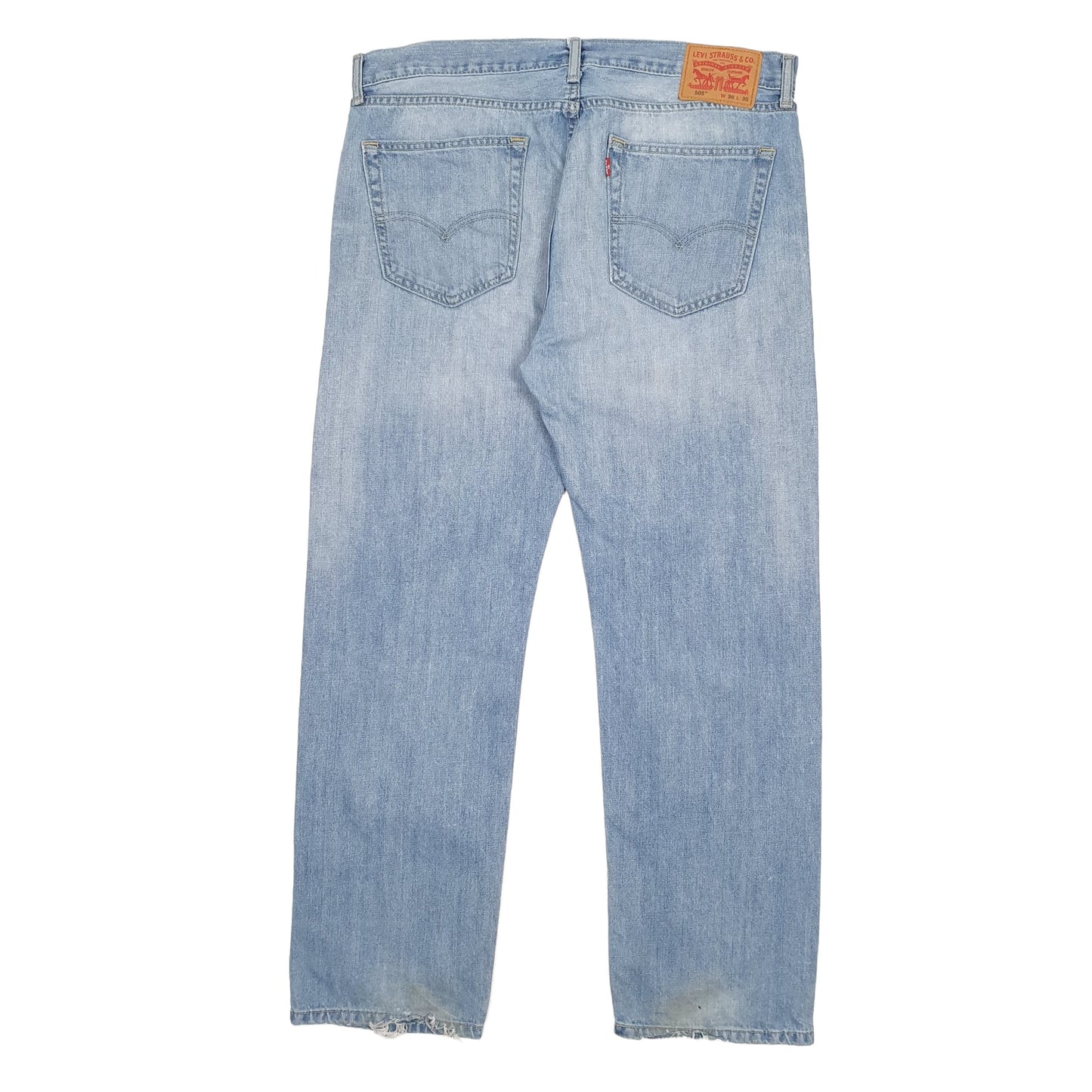 Mens Blue Levis  505 JeansW36 L30
