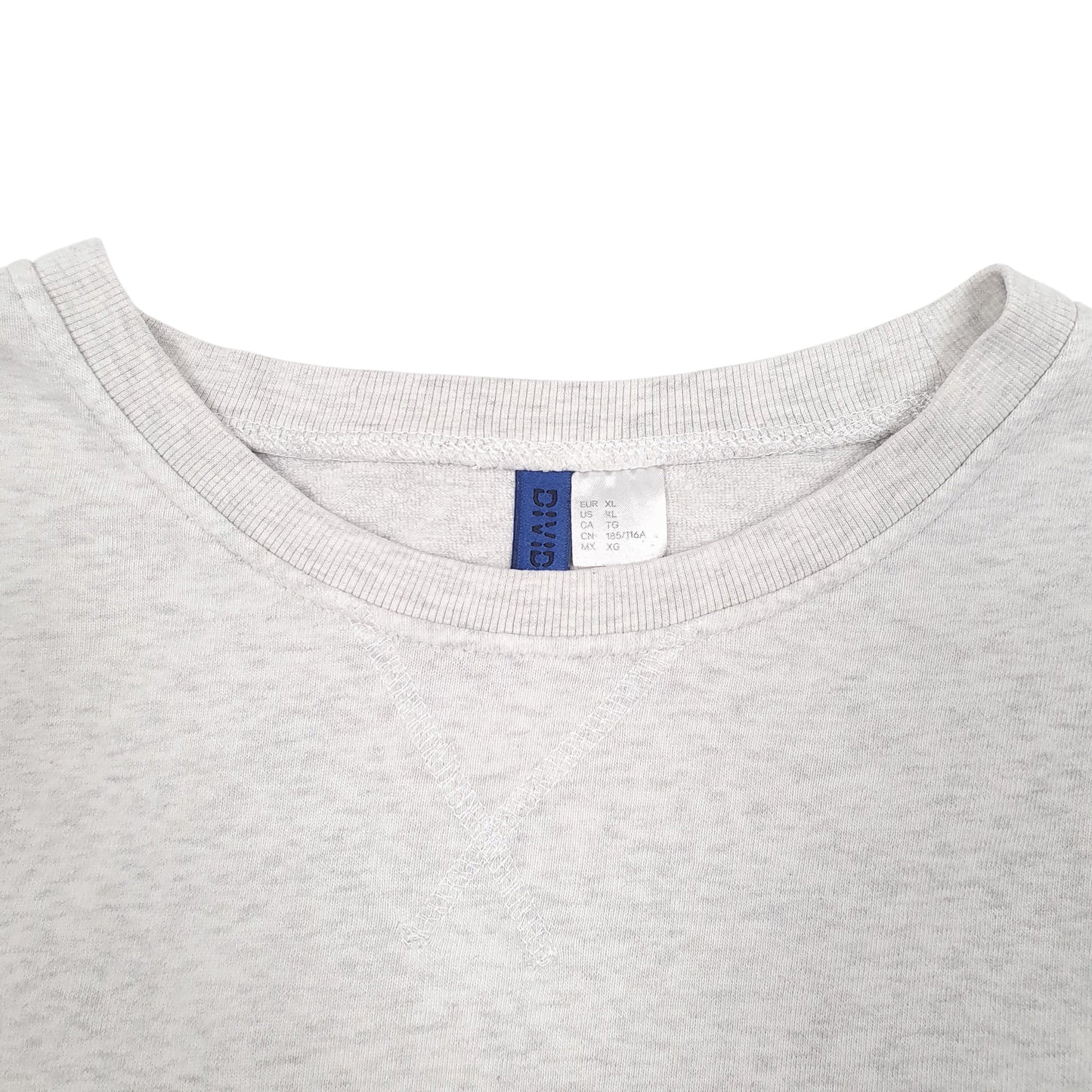 Mens Grey H&M  Crewneck Jumper