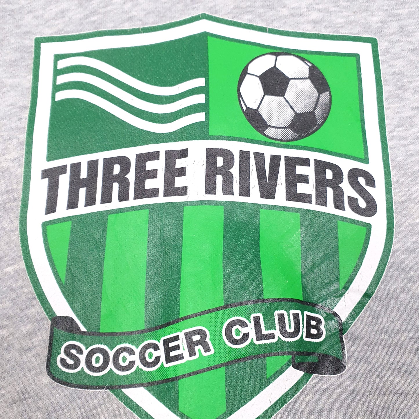 Womens Grey Nike Three Rivers Soccer Club Hoodie Jumper