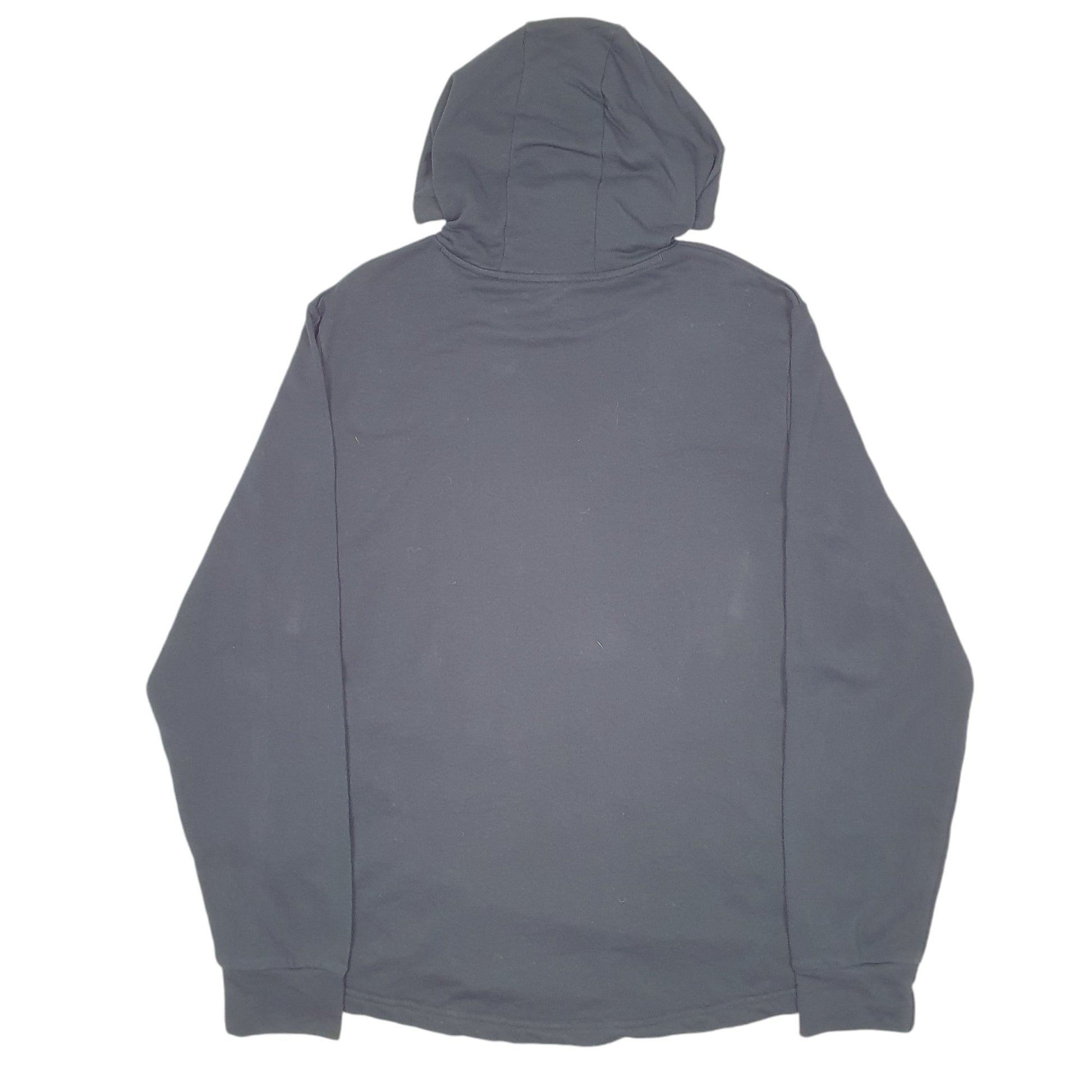 Mens Black Under Armour Active Spellout Gym Workout Running Hoodie Jumper