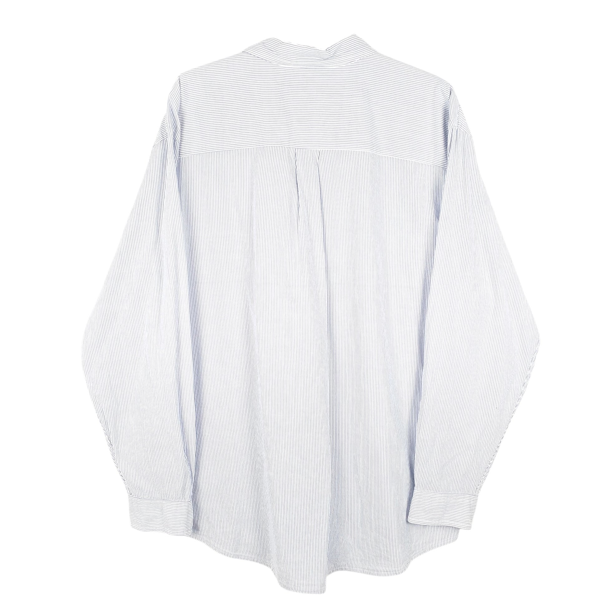 Mens White L.L.Bean  Long Sleeve Shirt