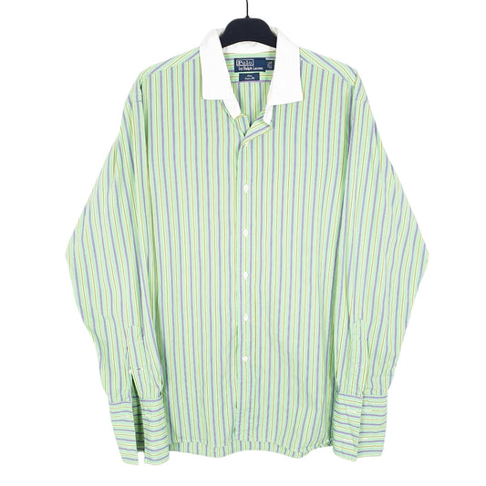 Mens Green Polo Ralph Lauren Estate Long Sleeve Shirt