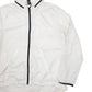 Womens White Adidas  Quarter Zip Coat