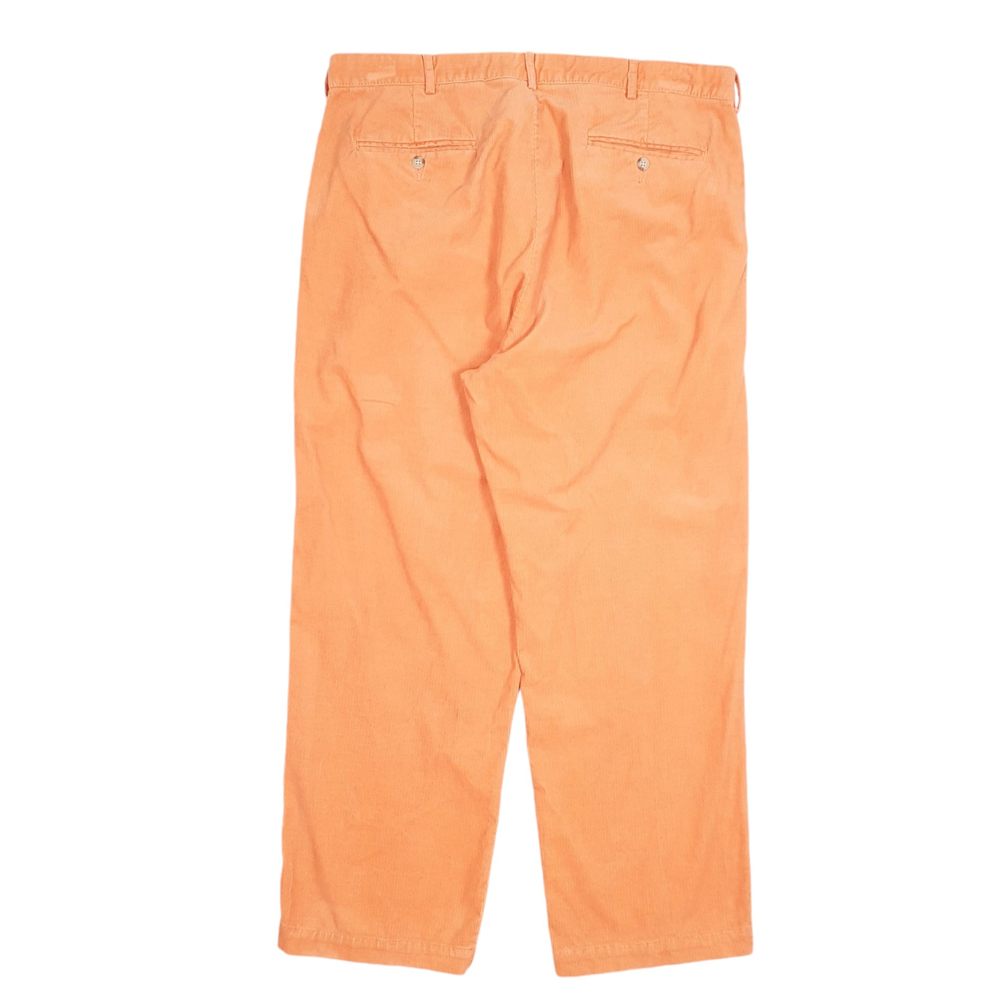 Mens Orange Polo Ralph Lauren  Corduroy Trousers