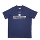 Mens Navy Under Armour  Short Sleeve T Shirt