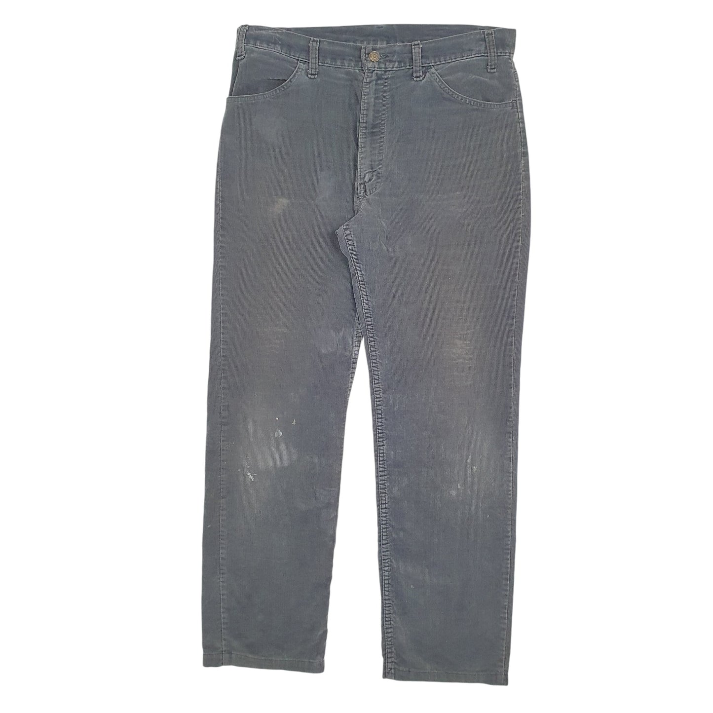 Mens Grey Levis  Corduroy Trousers