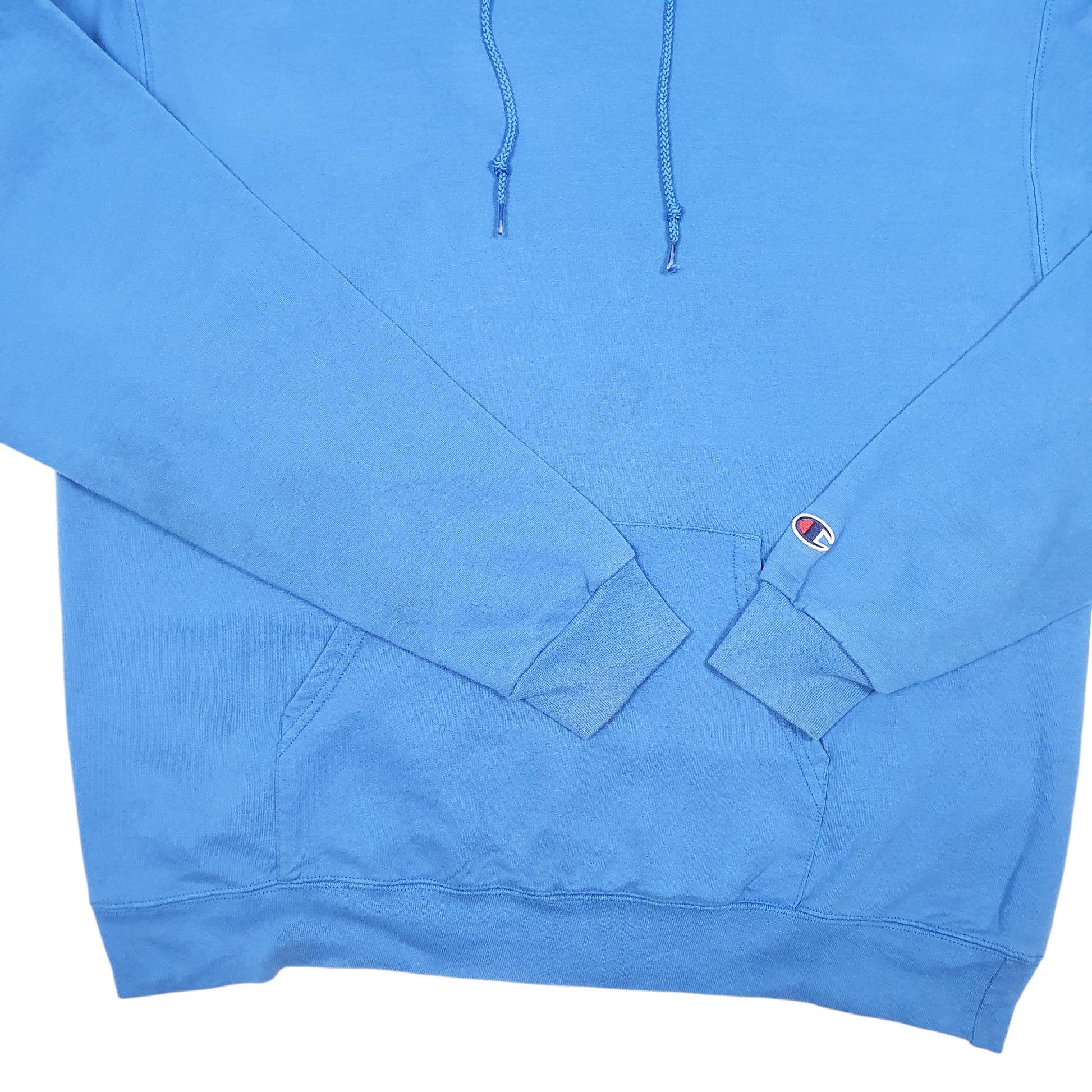 Mens Blue Champion  Hoodie Jumper