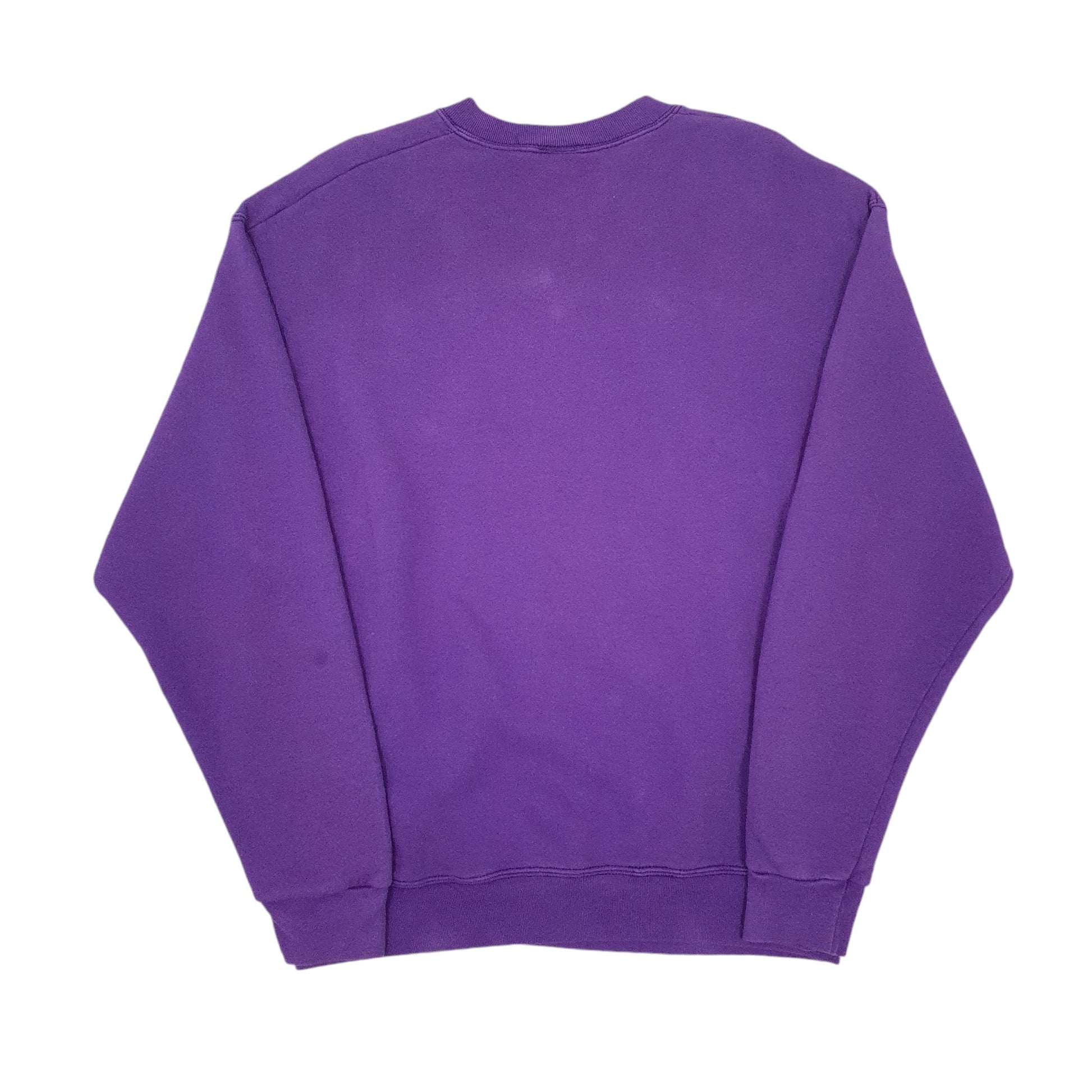 Mens Purple Calvin Klein Made In USA Vintage 1990s Crewneck Jumper