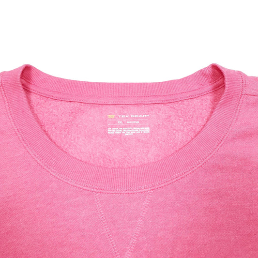 Womens Pink Tek Gear  Crewneck Jumper