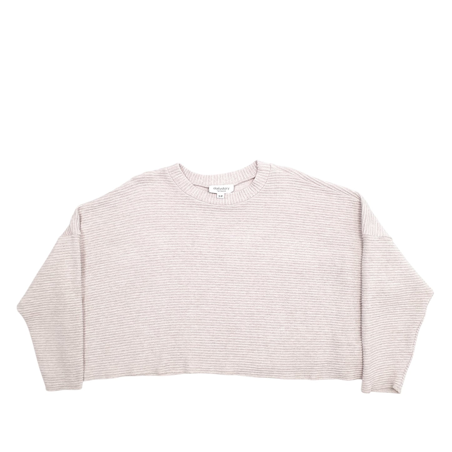 Womens Beige Dailystory Oversized Fit Crewneck Jumper