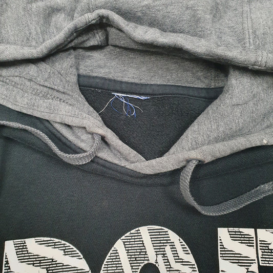 Mens Black Nike Just Do It Spellout Hoodie Jumper