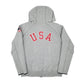 Mens Grey Nike Tech Fleece USA Olympic Team Full Zip Jumper