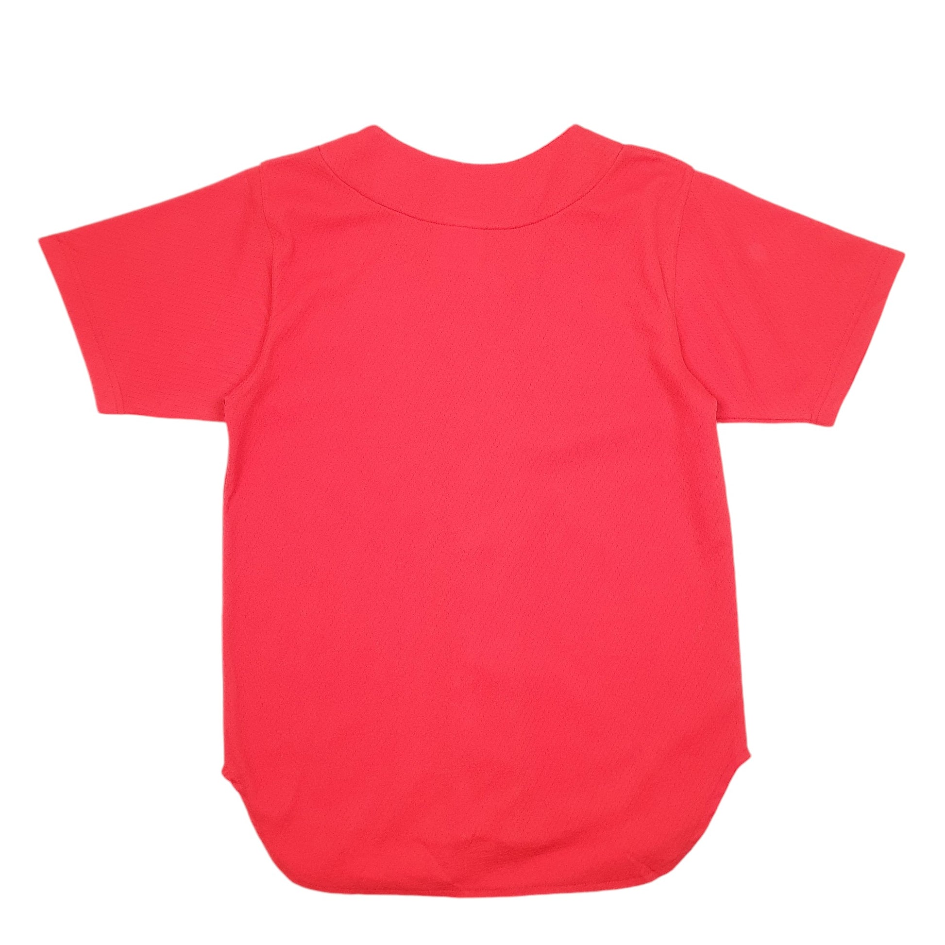 Mens Red Mighty Mac Sports MLB Baseball Jersey St Louis Cardinals USA Vintage 2000 Short Sleeve T Shirt