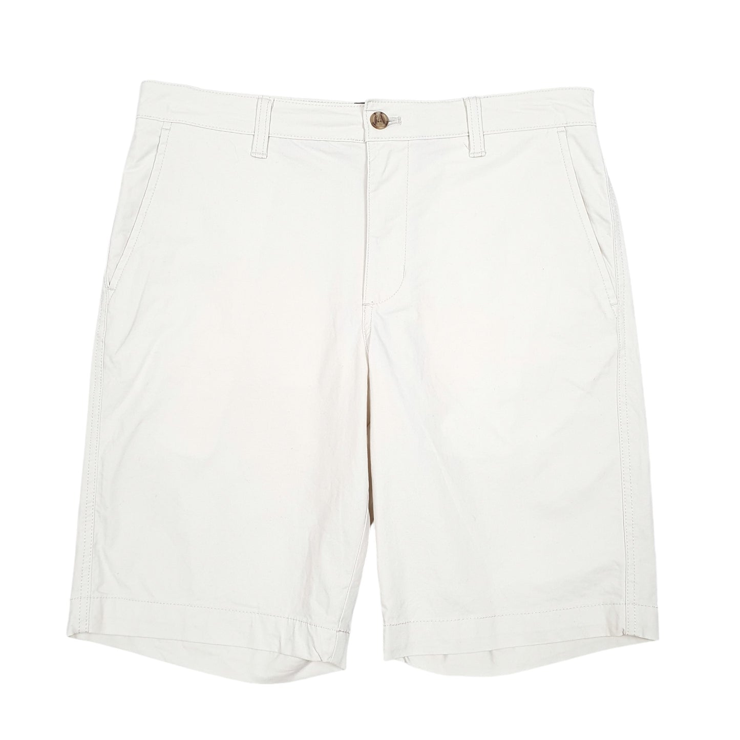 Mens Cream Chaps Stretch Chino Shorts