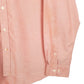 Mens Pink Timberland Stratham Issue Oxford Long Sleeve Shirt