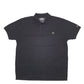 Mens Black Lacoste  Short Sleeve Polo Shirt