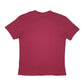 Mens Burgundy Calvin Klein  Short Sleeve T Shirt