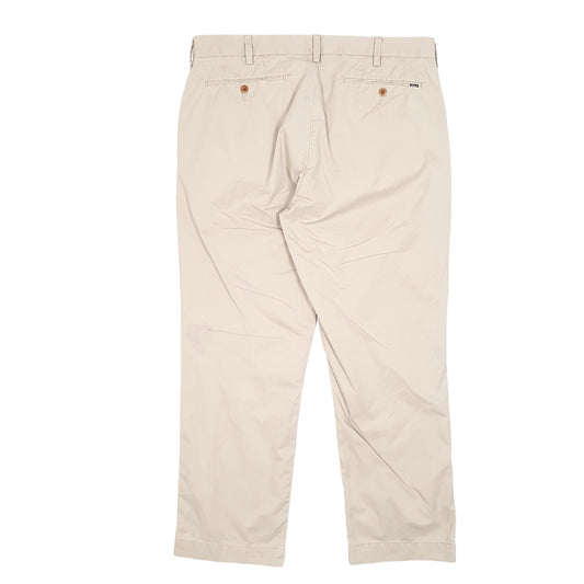 Mens Beige Polo Ralph Lauren Classic Chino Trousers