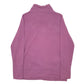Womens Purple Puma Collared Crewneck Jumper