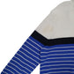 Mens Blue Nautica Knit Quarter Zip Jumper