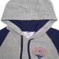 Mens Grey Jerzees Canada Student Hoodie Jumper