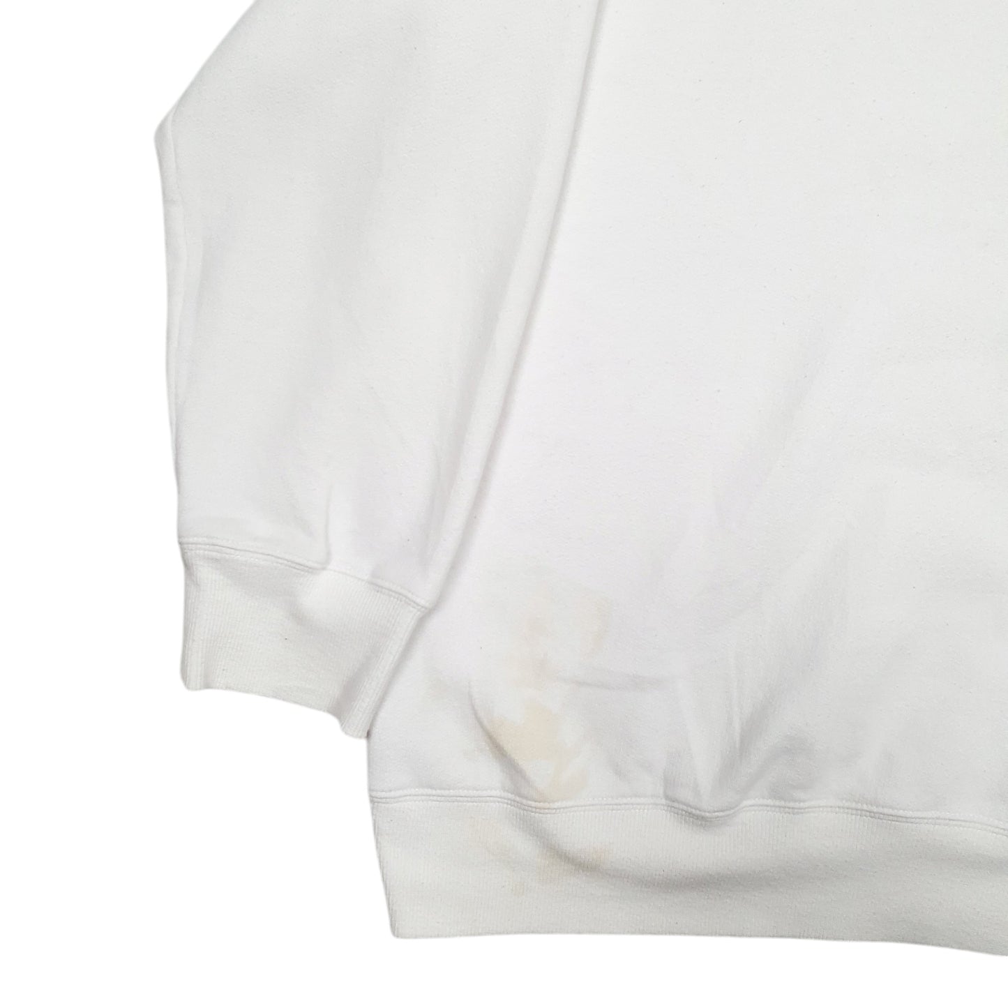 Mens White Adidas  Hoodie Jumper